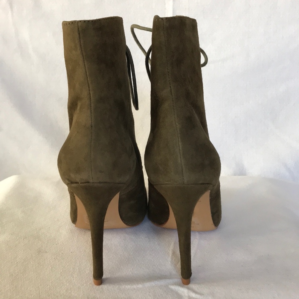 NIB Victoria’s Secret Lace Up Stiletto Boots - Picture 2 of 8